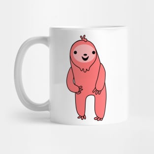 Excited Red Sloth Mug